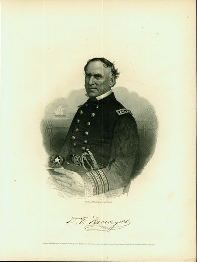 David Farragut, Admiraal (Unie) door Brady